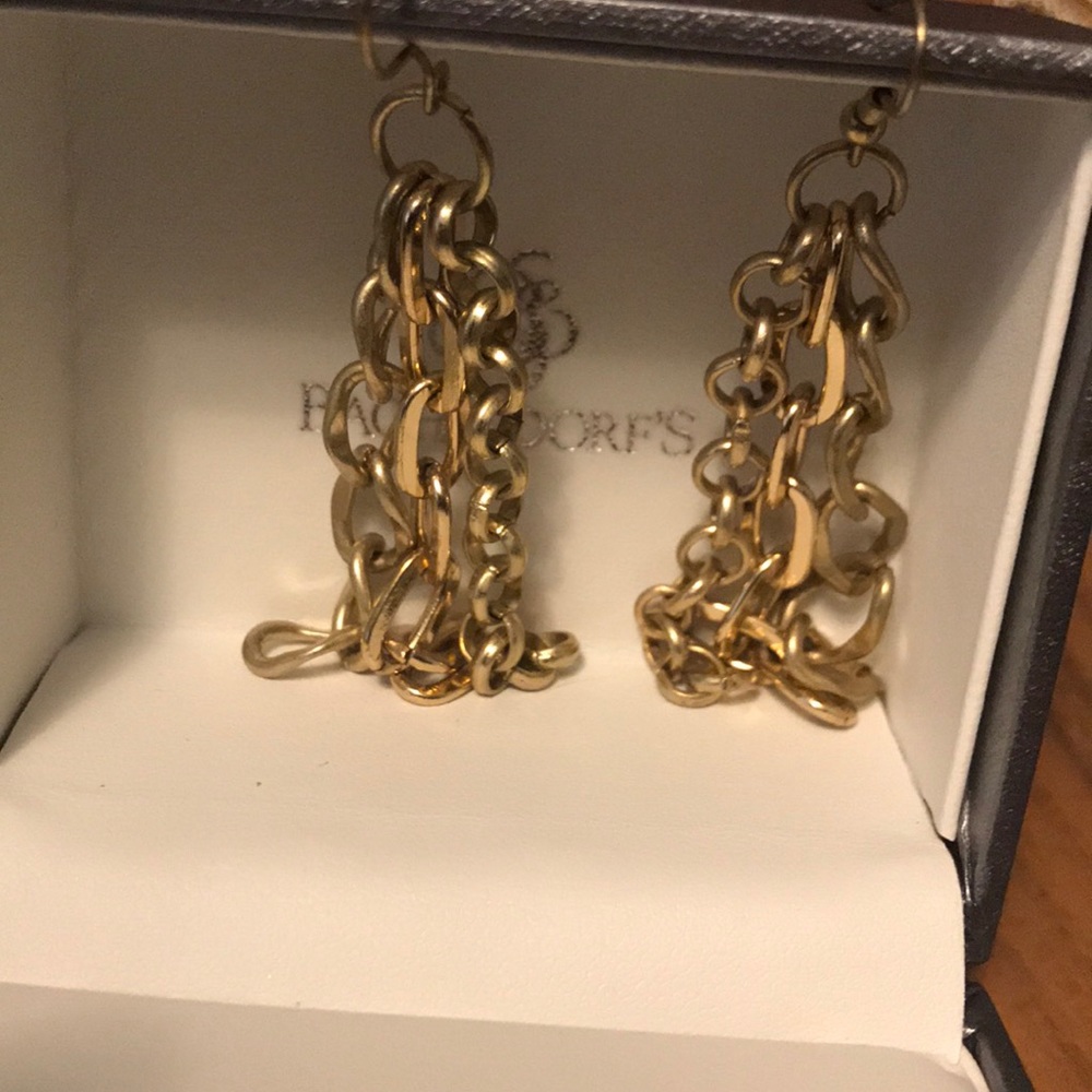 Multi chain earrings